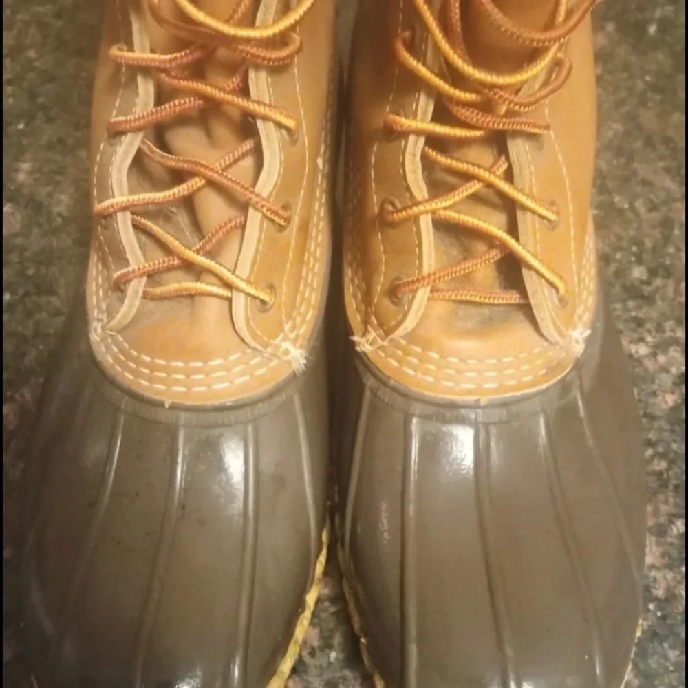 L.L. Bean Brown and Tan Men's Rain & Snow Boots